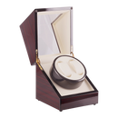 Automatic Dual Watch Winder Wood Display Box Case Motor Rotation Storage