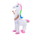 Giant Unicorn Fancy Dress Fan Inflatable Costume  Suit