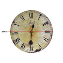 Large Vintage Wall Clock Kitchen  Office Retro Timepiece