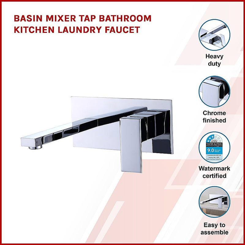 Basin Mixer Tap Bathroom Kitchen Laundry Faucet