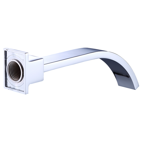 180mm Bath Spout Polished Chrome Finish