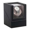Automatic Watch Winder Display Box Case Motor Rotation Storage PU Leather