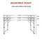 Aluminium Folding Table 120cm Portable Indoor Outdoor Picnic Party Camping Tables