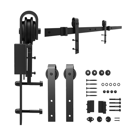 1.8m Sliding Barn Door Hardware Heavy Duty Sturdy Kit