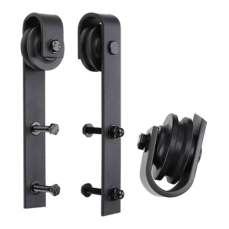 1.8m Sliding Barn Door Hardware Heavy Duty Sturdy Kit