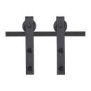 1.8m Sliding Barn Door Hardware Heavy Duty Sturdy Kit