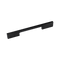 5 x 128mm Kitchen Handle Cabinet Cupboard Door Drawer Handles square Black furniture pulls