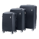 Delegate Suitcases Luggage Set 20" 24" 28"Carry On Trolley TSA Travel Bag