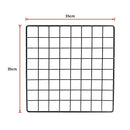 12 Cube Wire Grid Organiser Bookcase Storage Cabinet Wardrobe Closet Black