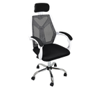 Office Chair Gaming Computer Chairs Mesh Back Foam Seat - White