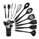 11pcs Kitchen Utensil Set Silicone Heat-Resistant Non-Stick Kitchen Utensils kit