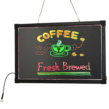 40x60cm LED Drawing Writing Board Remote Controlled Fluorescent Light Up Sensory Play