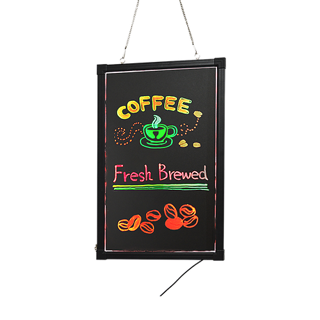 40x60cm LED Drawing Writing Board Remote Controlled Fluorescent Light Up Sensory Play