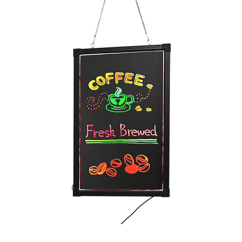 40x60cm LED Drawing Writing Board Remote Controlled Fluorescent Light Up Sensory Play