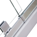 Adjustable Semi Frameless Shower Screen (74~82) x 195cm Australian Safety Glass