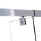 Adjustable Semi Frameless Shower Screen (74~82) x 195cm Australian Safety Glass