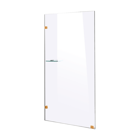 900 x 2000mm Frameless 10mm Safety Glass Shower Screen