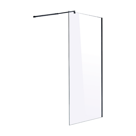1200 x 2000mm Frameless 10mm Safety Glass Shower Screen