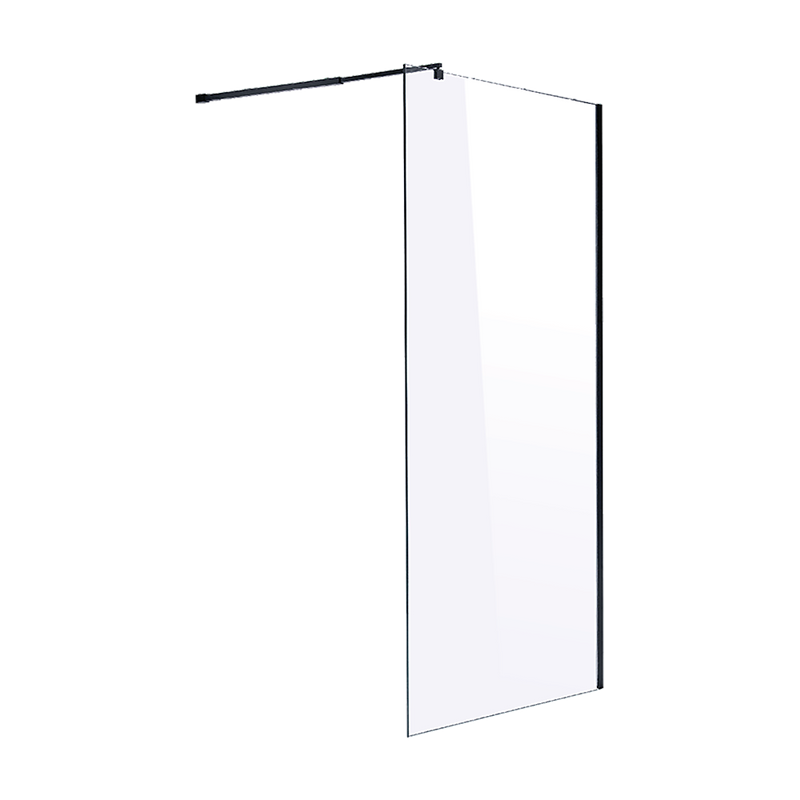 1200 x 2000mm Frameless 10mm Safety Glass Shower Screen