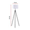 Mid-Century Floor Lamp Modern Tripod Decor Living Room Standing