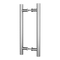 Round 300mm Push Pull Stainless Steel Door Handle Entrance Entry Shower Glass