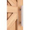 Round 300mm Push Pull Stainless Steel Door Handle Entrance Entry Shower Glass