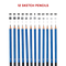 Art Sketch Pencils Oil Drawing Colouring Graphite Charcoal Pencil Set 72pcs/set