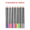 Art Sketch Pencils Oil Drawing Colouring Graphite Charcoal Pencil Set 72pcs/set