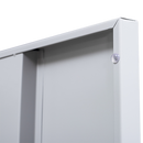 One-Door Office Gym Shed Clothing Locker Cabinet