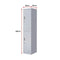 2-Door Vertical Locker for Office Gym Shed School Home Storage