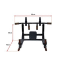 Heavy Duty Wall Mounted Power Station - Knee Raise - Pull Up - Chin Up -Dips Bar