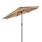 9FT Patio Umbrella Outdoor Garden Table Umbrella with 8 Sturdy Ribs