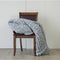 Hand Knitted Chunky Blanket Thick Acrylic Yarn Blanket Home Decor Throw Rug - Grey