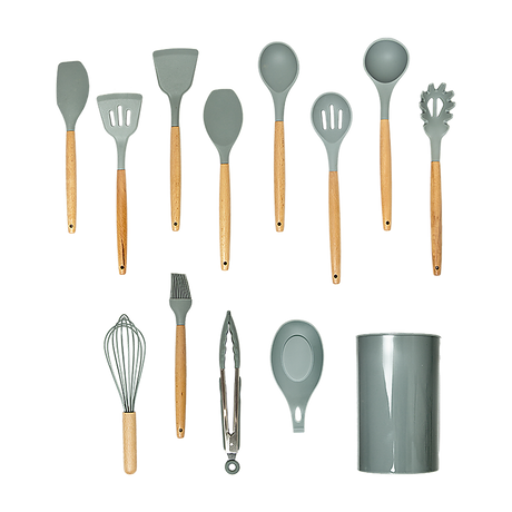 11x Kitchen Utensils for Cooking Baking Silicone Set