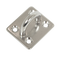 4X M6 304 Stainless Steel Oblong Pad Eye Plate Marine Hardware Staple Hook