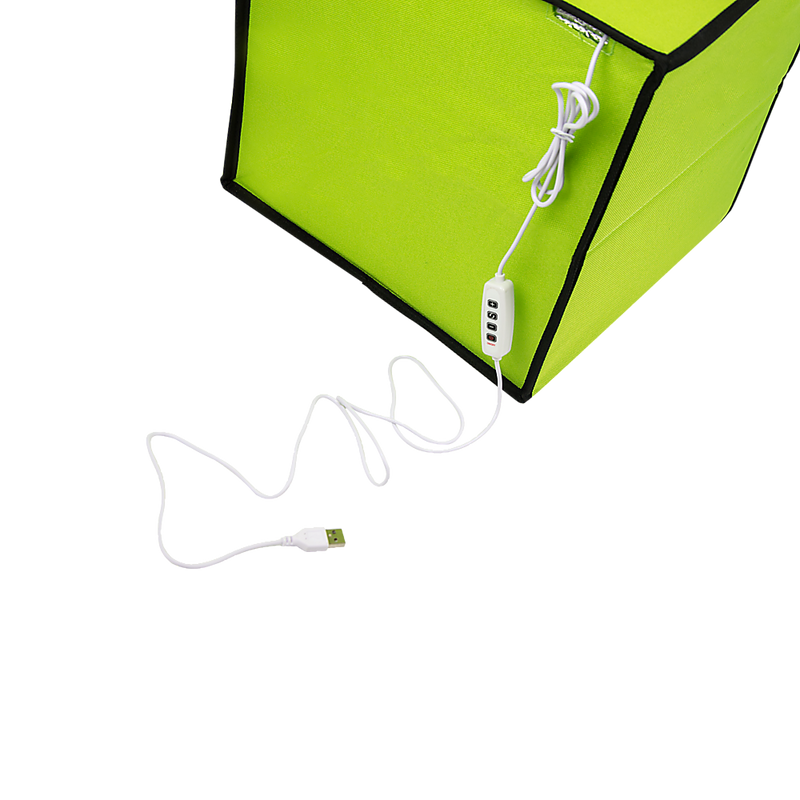 12'' LED Light Room Photo Studio Photography Lighting Tent Kit Backdrop Cube Box