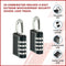 X2 Combination Padlock 4-Digit Outdoor Weatherproof Security School Lock Travel