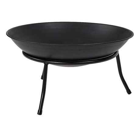 Cast Iron Fire Bowl Traditional Log Fire Pit Outdoor Heating Camp Site Barbecue