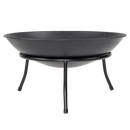 Cast Iron Fire Bowl Traditional Log Fire Pit Outdoor Heating Camp Site Barbecue