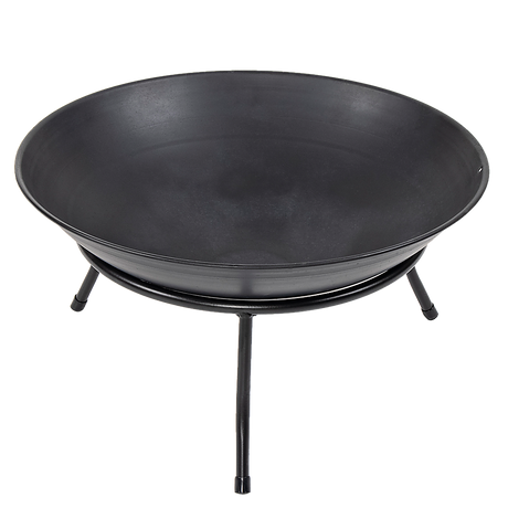 Cast Iron Fire Bowl Traditional Log Fire Pit Outdoor Heating Camp Site Barbecue