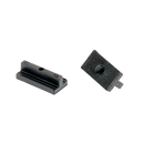 100 Composite Decking Hidden Fixing Fasteners Plastic T Clips & Screws