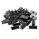 100 Composite Decking Hidden Fixing Fasteners Plastic T Clips & Screws
