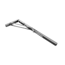 2x 20" Stainless Steel Folding Table Bracket Shelf Bench 50kg Load Heavy Duty