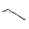 2x 20" Stainless Steel Folding Table Bracket Shelf Bench 50kg Load Heavy Duty