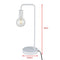 Modern Table lamp Desk Light Base Bedside Bedroom White