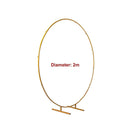2M Wedding Hoop Round Circle Arch Backdrop Flower Display Stand Frame Background