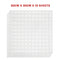 Tiles 3D Peel and Stick Wall Tile Stereoscopic Crystal White 10 Sheets