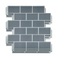 Tiles 3D Peel and Stick Wall Tile Dark Grey 10 Sheets