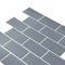 Tiles 3D Peel and Stick Wall Tile Dark Grey 10 Sheets