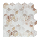 Tiles 3D Peel and Stick Wall Tile Shell Mosaic 10 Sheets